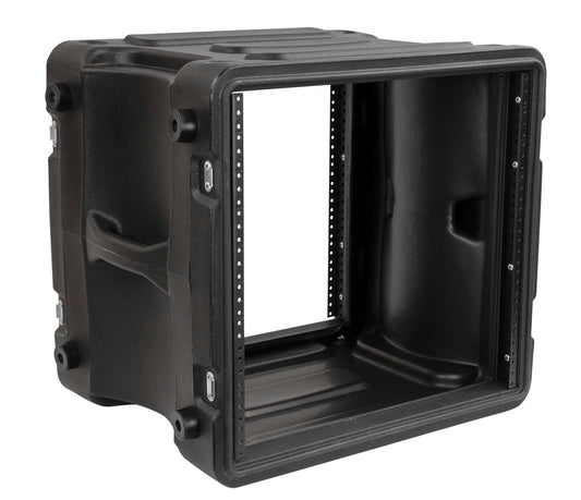 Pro-Series Molded Mil-Grade PE Rack Case; 10U, 19" Deep