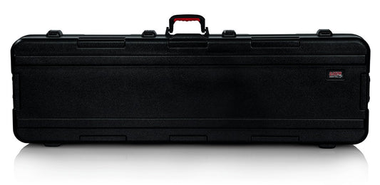 TSA Series ATA Molded Polyethylene Keyboard Case with Wheels for Slim 88-note Keyboards