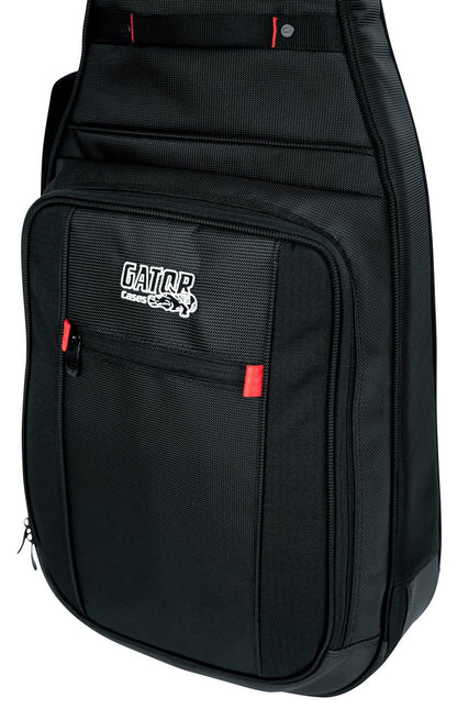 Pro-Go Series Electric Guitar Bag with Micro Fleece Interior and Removable Backpack Straps