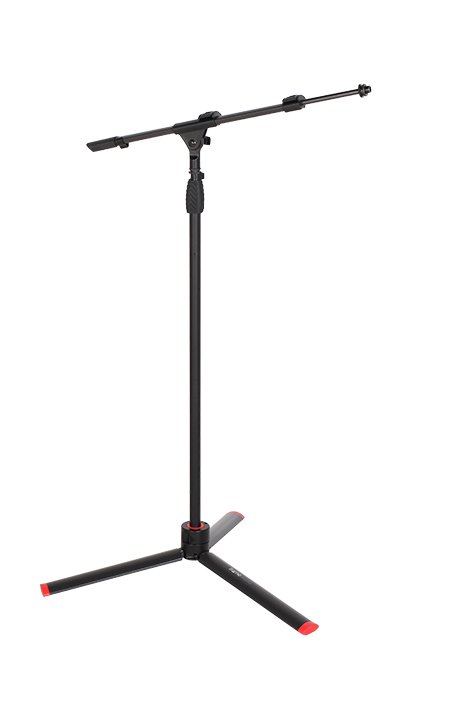 Frameworks ID Series adjustable tripod style mic stand with telescoping boom