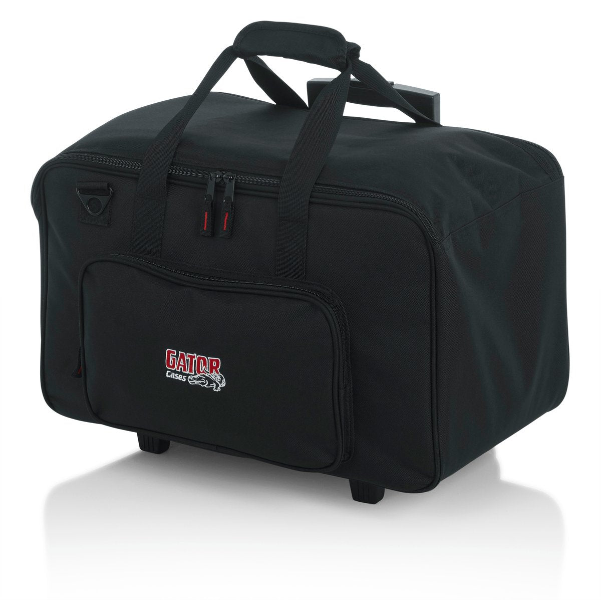 Wheeled, Lightweight Tote Bag Designed to Fit Up to Four (4) LED Style PAR Lights with Adjustable Dividers