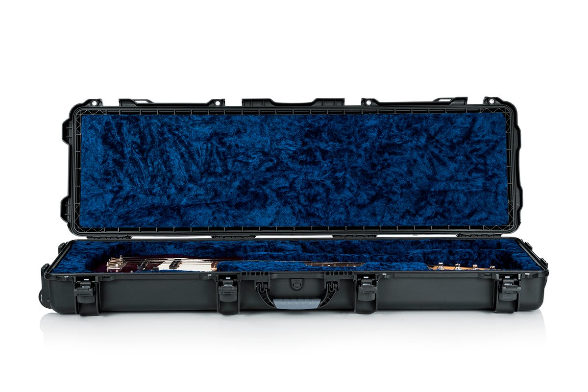 Titan Series ATA Impact & Water Proof Guitar Case with Power Claw Latches for Standard J/P style Bass Guitars