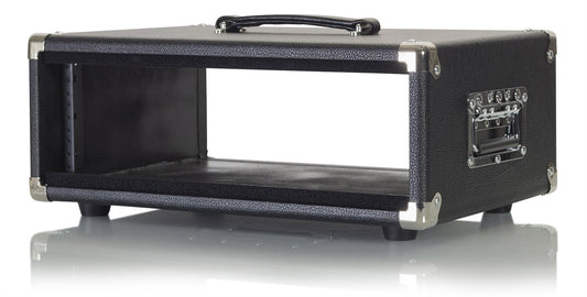 Vintage Amp Vibe Rack Case – 3U Black
