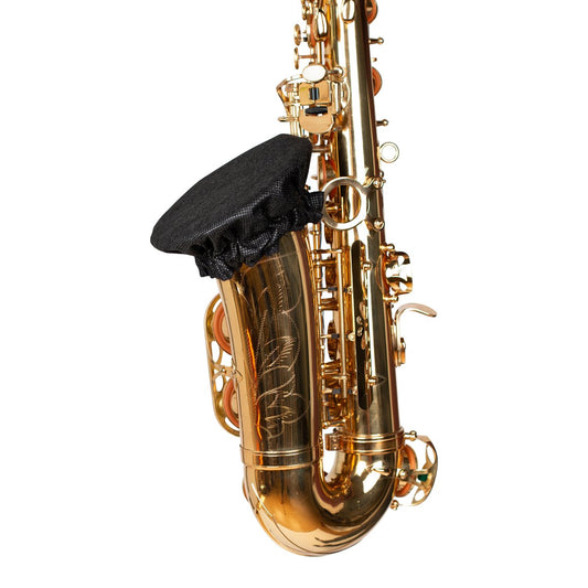 Wind Instrument Double-Layer Cover for Bell Sizes Ranging from 6 to 7-Inches – Black Color