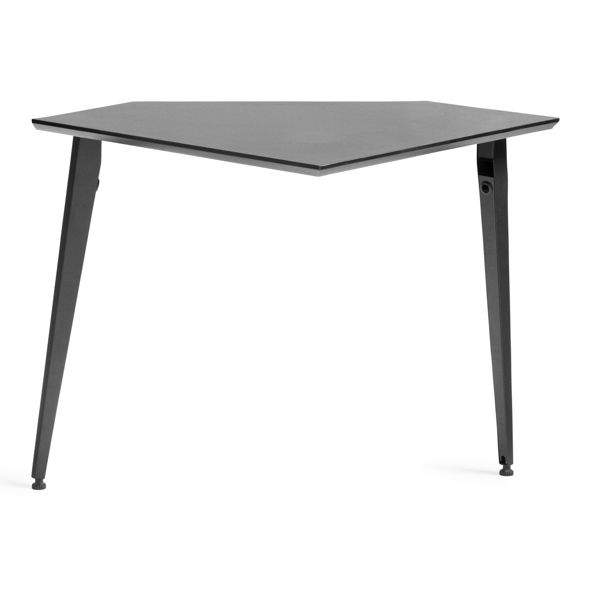 Elite Furniture Series Corner Desk Section in Black Finish