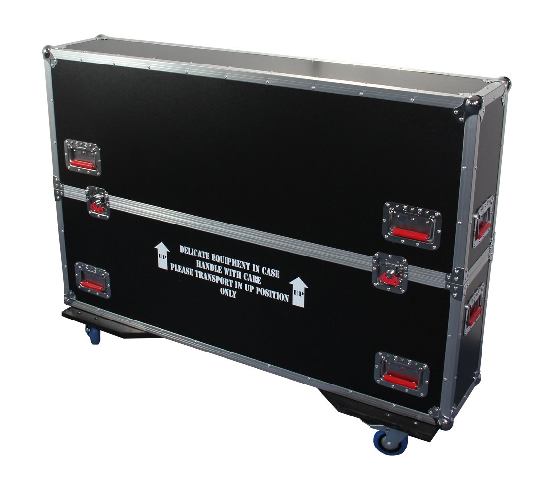 G-TOUR case designed to easily adjust and fit most LCD, LED or plasma screens in the 37" to 43" class. Interior dims 43 X 6.3 X 30.5