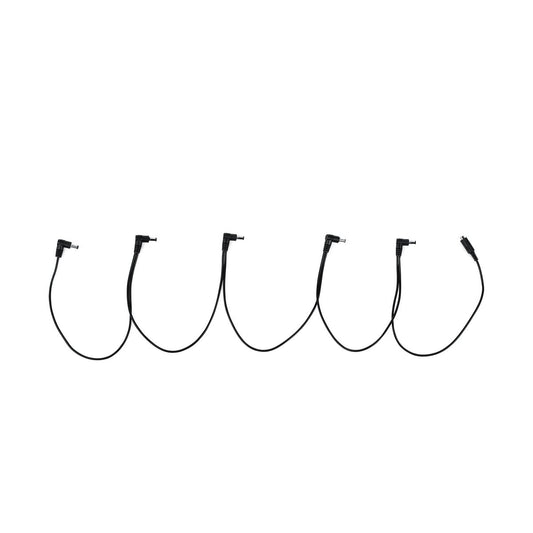 5-Output Daisy Chain Power Adapter Cable with Female Input Barrel Plug