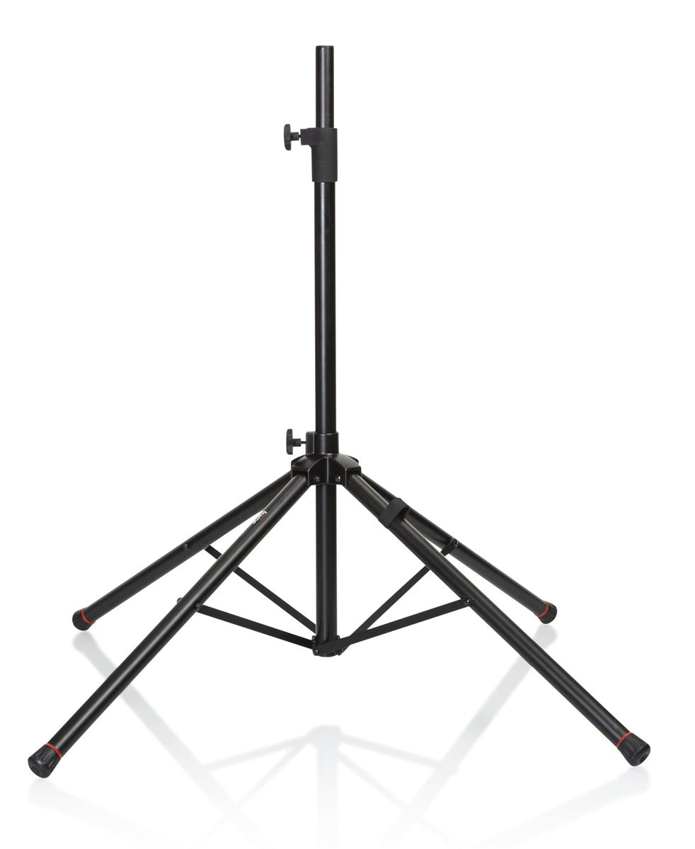 Quad Base Speaker Stand w/Lift Assist for Indoor & Outdoor Events