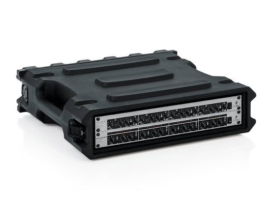 Pro-Series Molded Mil-Grade PE Rack Case; 2U, 19" Deep