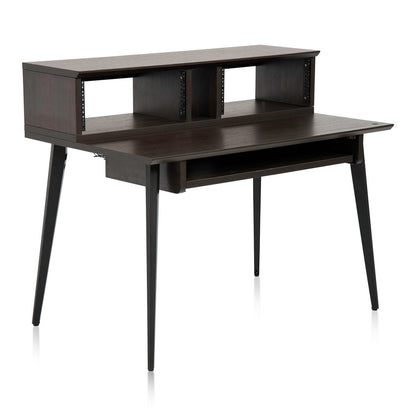Elite Furniture Series Main Desk in Dark Walnut Finish