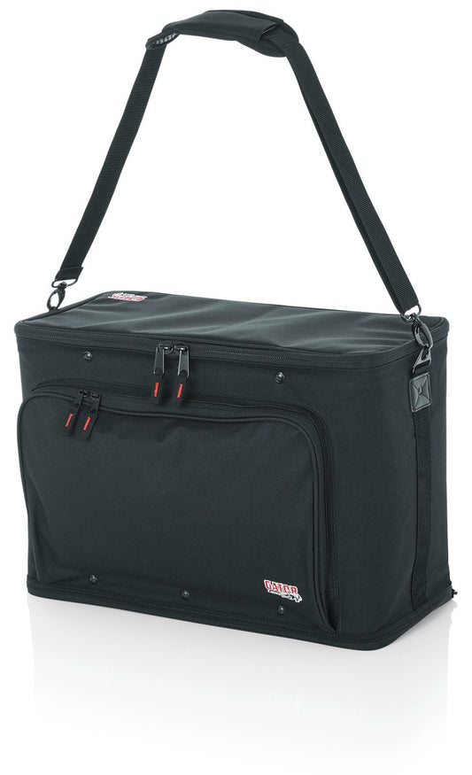 4U Lightweight rack bag with aluminum frame and PE reinforcement