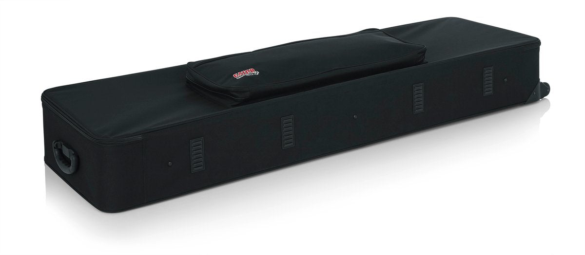 Rigid Lightweight Case w/ Wheels for Extra Long 88-Note Keyboards