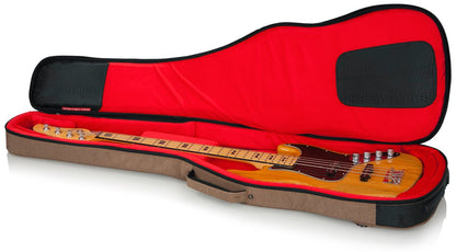 Transit Series Bass Guitar Gig Bag with Tan Exterior