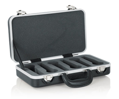 ATA Molded 6 Slot Microphone Briefcase