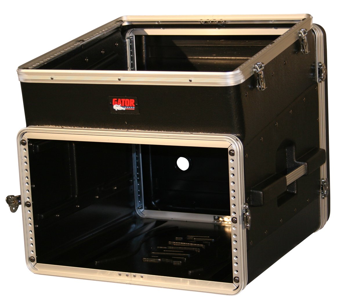ATA Molded PE Slant Top Console Rack; 10U Top; 6U Bottom