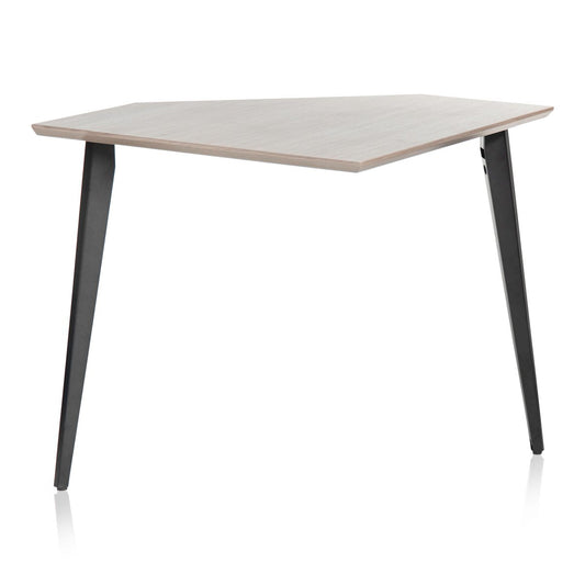 Elite Furniture Series Corner Desk Section in Driftwood Grey Finish