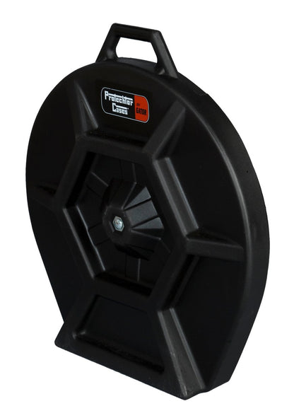 Cymbal Case; Elite Air Series Molded PE; w/ Handle & Wheels
