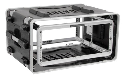 ATA Molded PE Shock Rack w/ Rubber Shock Suspension; 4U