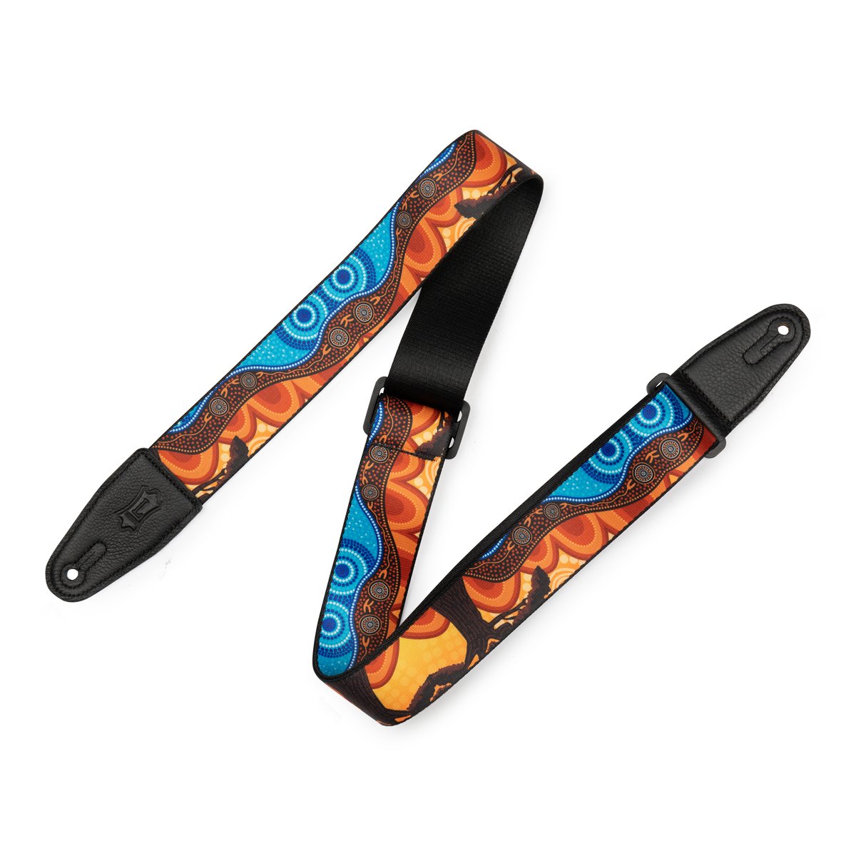 Levy's 2" Down Under Series Poly Guitar Strap