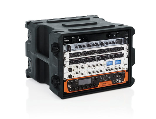 Pro-Series Molded Mil-Grade PE Rack Case; 8U, 19" Deep