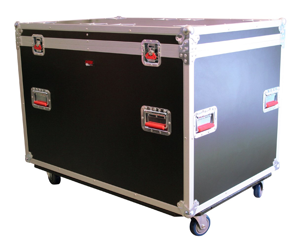 Truck Pack Utility ATA Flight Case; 45” x 30” x 30” Exterior Before Casters; 9mm Wood Construction