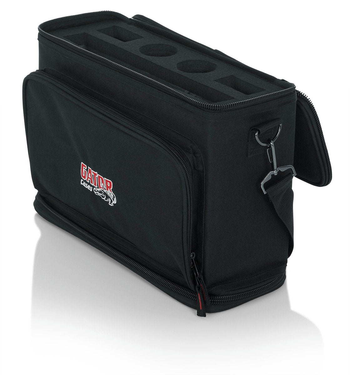 Carry Bag to Hold Shure BLX Style Wireless Systems with Two Microphones and Two Bodypacks