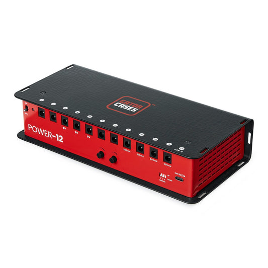 Guitar Effects Pedal Power Supply with 12 Isolated Outputs – 2300mA