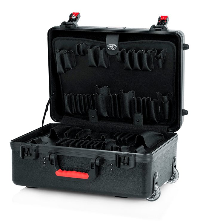 TSA Series ATA Molded Polyethylene Utility Case with (2) Tool Pallet Trays; 18"x13"x7"