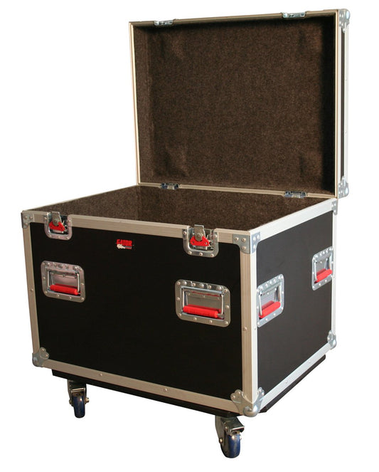 Truck Pack Utility ATA Flight Case; 30” x 22” x 22” Exterior Before Casters; 9mm Wood Construction