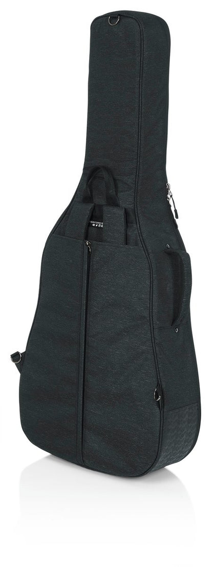 Transit Series Jumbo Acoustic Guitar Gig Bag with Charcoal Exterior