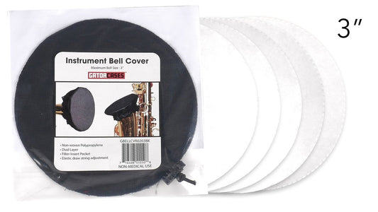 5 pack of 3 inch MERV 13 filters - GBELLCVR0203BK