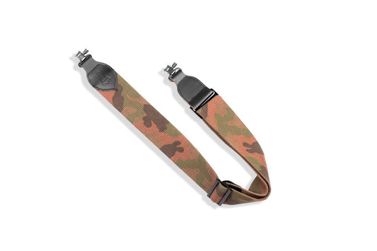 Levy's Leathers - M25-BRG - 5/8" Wide Burgundy Veg-tan Leather Guitar Strap.