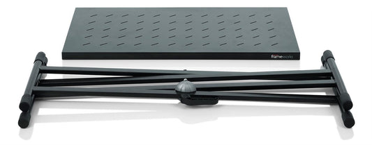 Utility table top with double-X stand