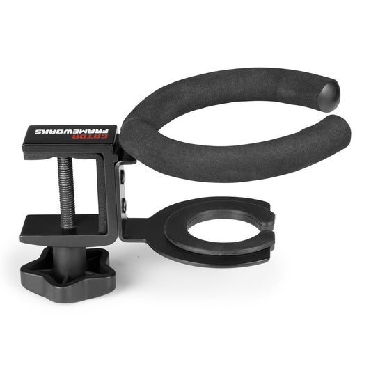 Desk-Clamping Single Cup Beverage Holder