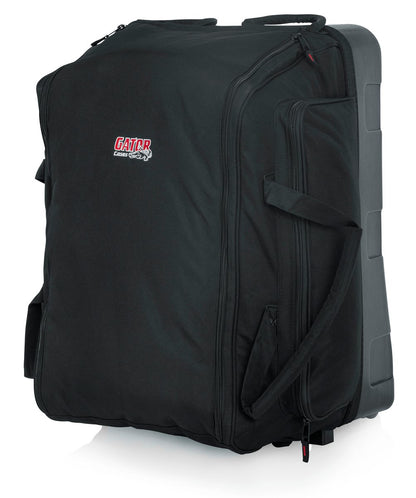 Speaker Bag w/ Reinforced Molded Bottom, In-Line Wheels, & Pull-Out Handle; Fits EV Sx100 & Many Others